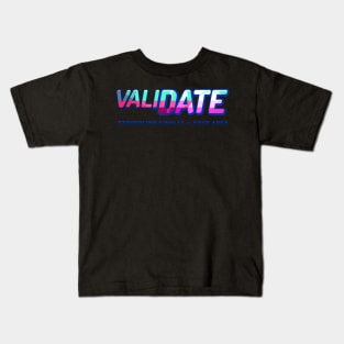 ValiDate Struggling Singles in your Area Kids T-Shirt